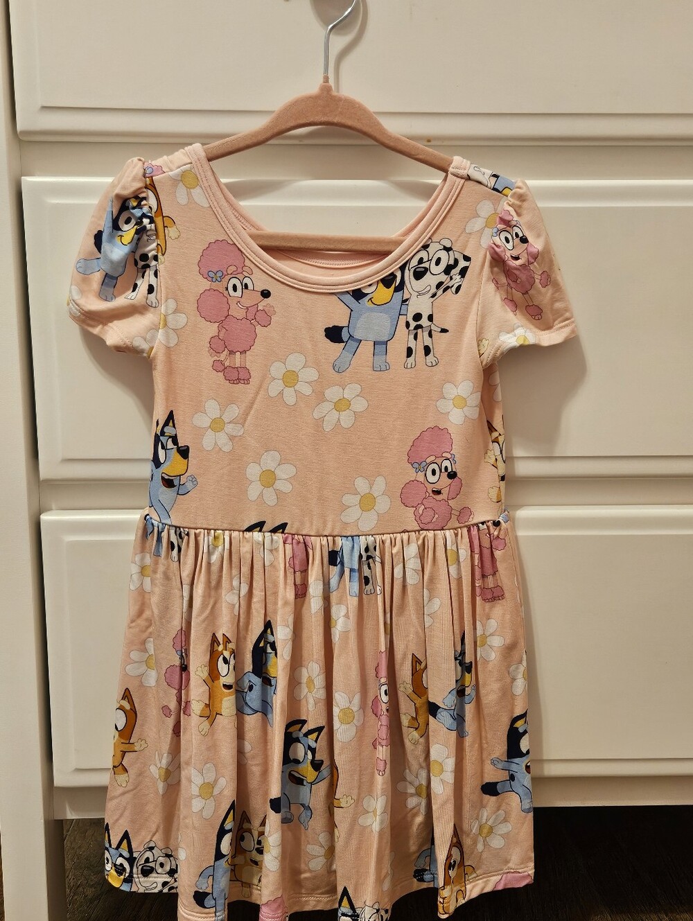 Little Sleepies Bluey Bodysuit Twirl Dress- Size 18-24m